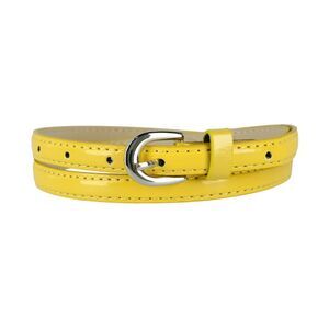 CTM Women's Skinny 1/2 Inch Dress Belt